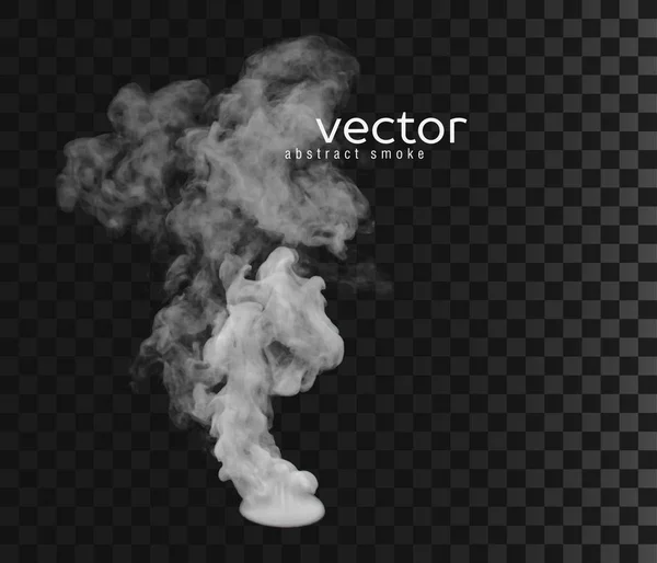 Vektor-Illustration von Rauch. — Stockvektor