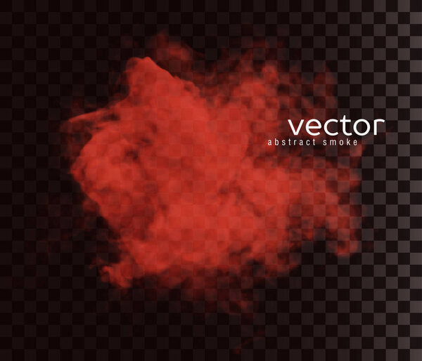 Vector illustration of smoke. 