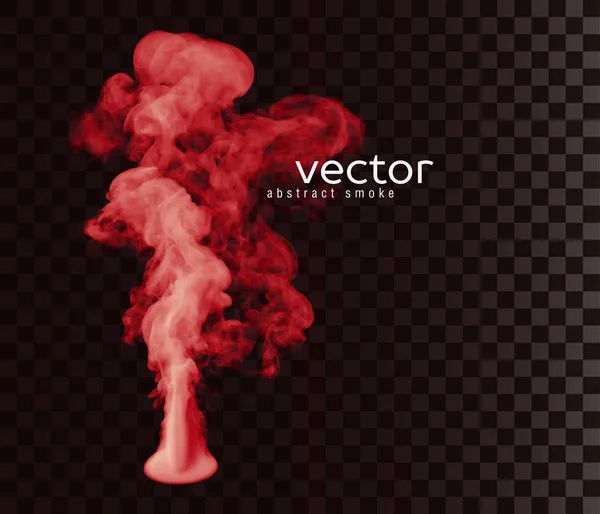Vektor illustration av rök. — Stock vektor