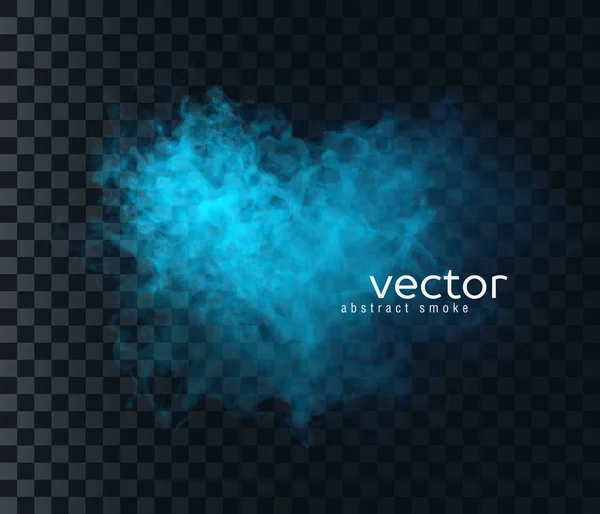 Vector illustration of smoky heart. — Stock Vector