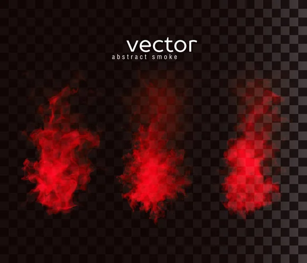 Füstös alakzatok vektoros illusztráció. — Stock Vector