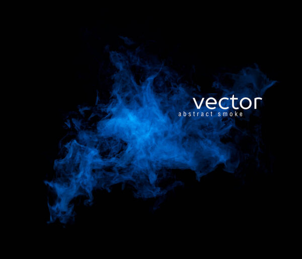 Vector illustration of smoky shape.