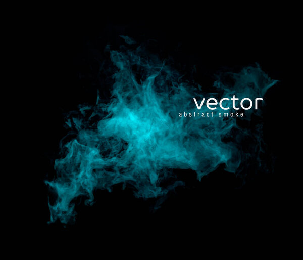 Vector illustration of smoky shape.