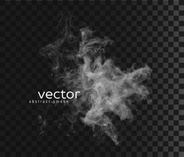 Dumanlı şekli vektör çizim.