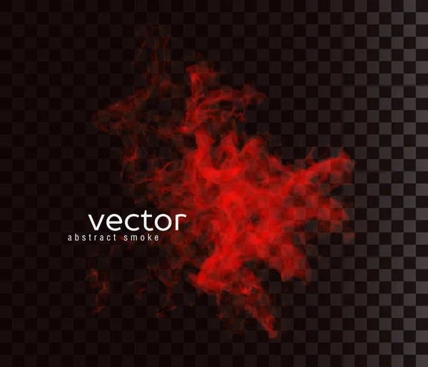 Vektoros illusztráció füstös alakzat. — Stock Vector