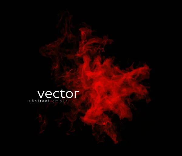 Vector illustration of smoky shape. — Stock Vector
