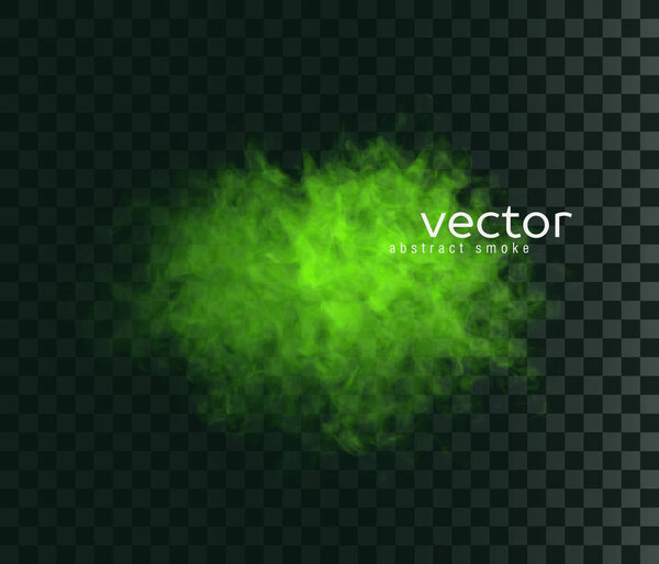 Vector illustration of smoky shape.