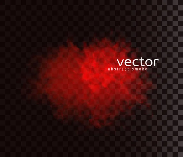 Vectorillustratie van rokerige vorm. — Stockvector