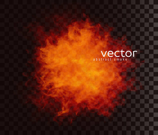 Vector illustration of fire shape.