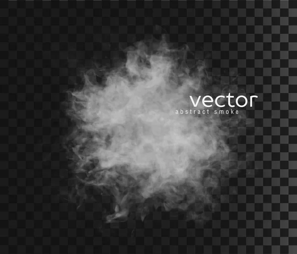 Ilustración vectorial de forma ahumada . — Vector de stock