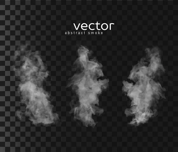 Vectorillustratie rokerige vormen. — Stockvector