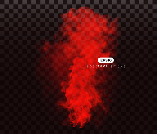 Vector illustration of smoky shape.