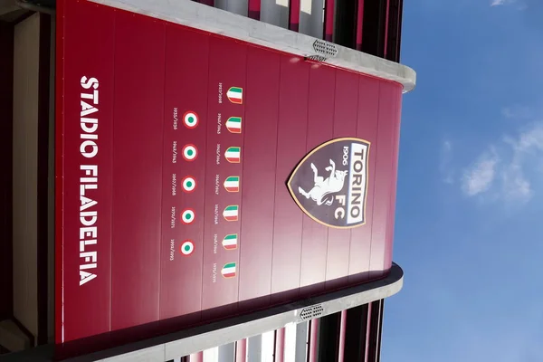 Turín Itálie Května 2017 Příznivci Torino Footbal Club Slaví Rebuild — Stock fotografie