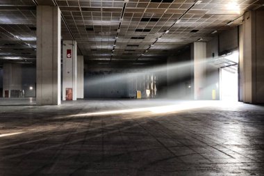 Panoramik boş endüstriyel tesisleri günümüzde Uluslararası Fuarı esnaf Torino İtalya için site 16 Kasım 2017 Lingotto
