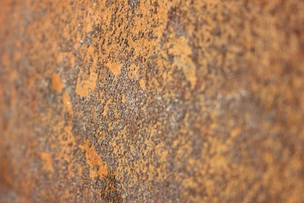 Superfície Corrosão Metal Folha Velha Metal Ferrugem — Fotografia de Stock