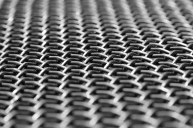Metal kafes. Makro. Arka plan.
