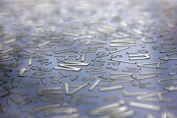 Harfler, rastgele, semboller, alfabe