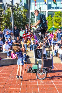 Şehir merkezinde sokak icracı Baltimore
