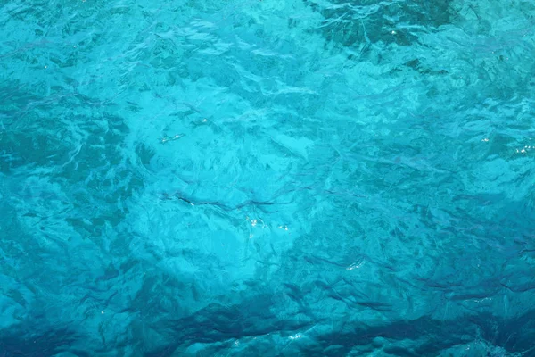 加勒比清洁蓝水 — 图库照片