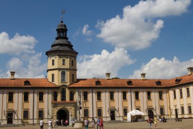 Nesvizh, Beyaz Rusya - 31 Temmuz: Nesvizh Palace - Sarayı ve kale üzerinde 31 Temmuz 2016 yılında Nesvizh karmaşık.