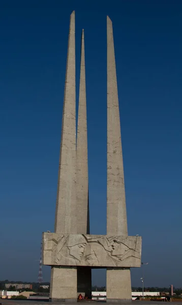 Monument voor de gevallenen in de grote patriottische oorlog (Wereldoorlog) — Stockfoto