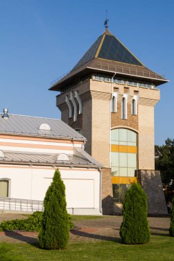 Vitebsk, 28 Temmuz 2016 yaz güneşli sabah Dukhovskoi Kruglik.