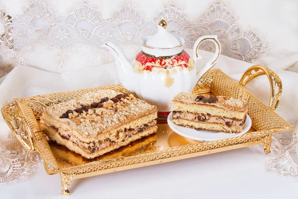Uzbek cake Stock Photos, Royalty Free Uzbek cake Images | Depositphotos