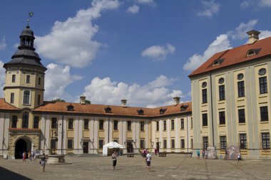 Nesvizh, Beyaz Rusya - 31 Temmuz: Nesvizh Palace - Sarayı ve kale üzerinde 31 Temmuz 2016 yılında Nesvizh karmaşık.