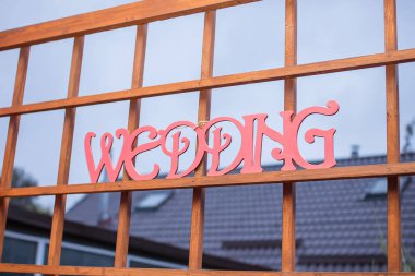 ahşap harfler düğün, düğün dekorasyon