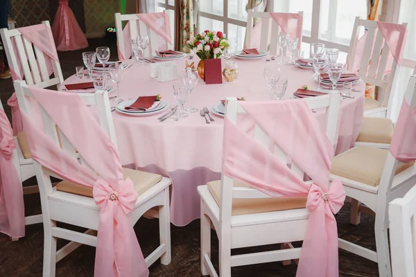 Wedding Table Guests — Stock Photo, Image