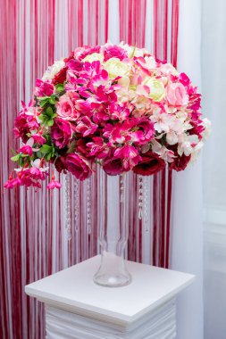 Düğün dekor topu çiçek