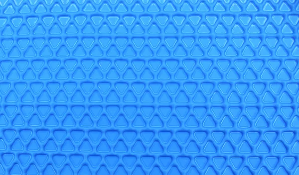 Üçgen desen arka plan mavi kauçuk sayfadır.