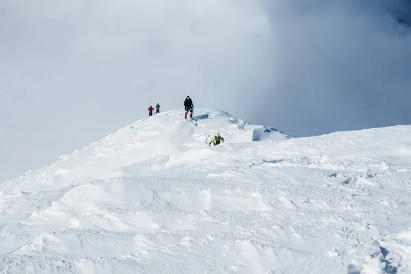 Team of climbers — Stock Photo