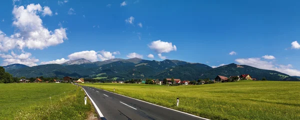 オーストリア、シュタイアー マルク州のパノラマ ビュー — ストック写真