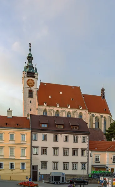 Piarist Church, Krems an der Donau, Áustria — Fotografia de Stock