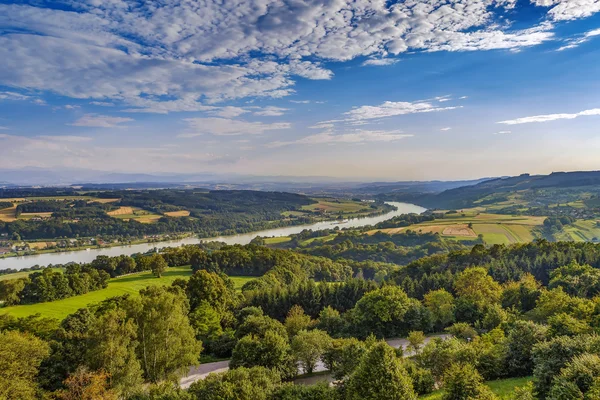 Vue sur le Danube, Autriche — Photo