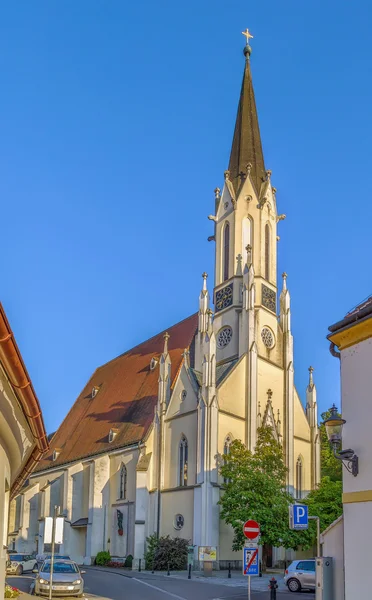 Kościół gotycki, Melk, Austria — Zdjęcie stockowe