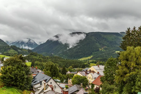 Weergave van Mariazell, Oostenrijk — Stockfoto