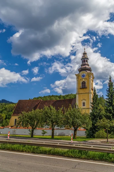 Saint Jakob church, Leoben, Austria — Stock fotografie