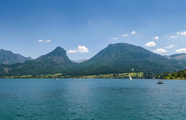 Lago Wolfgangsee, Austria — Foto Stock