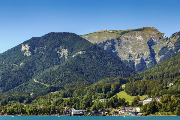 Weergave van Schafberg berg, Oostenrijk — Stockfoto