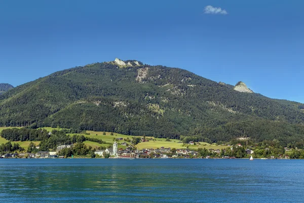 Vista de St. Wolfgang, Austria — Foto de Stock