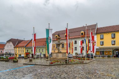 Main square, Friesach, Austria