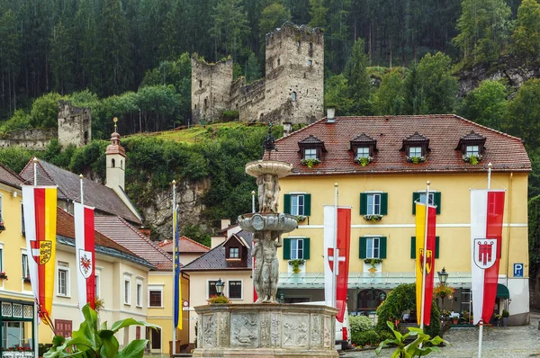 Main square, Friesach, Austria — ストック写真