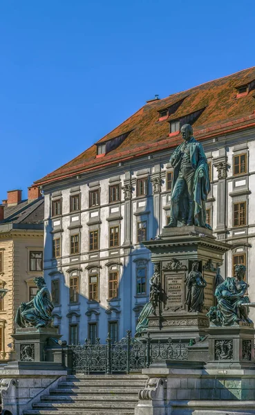 Anıt Arşidük Johann, Graz, Avusturya — Stok fotoğraf