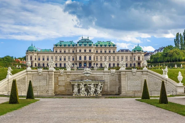 Övre belvedere palace. Wien — Stockfoto