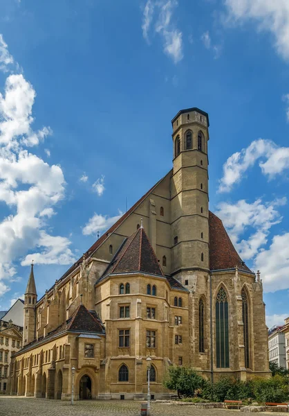 Minoritenkirche in Wien, Österreich Stockbild