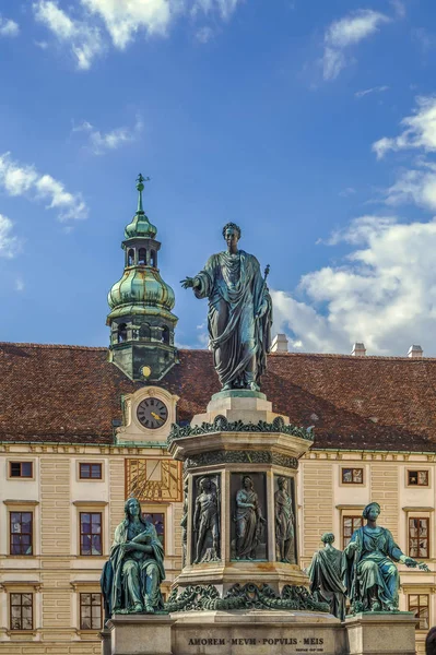 Monument till kejsare franz 1, Wien — Stockfoto