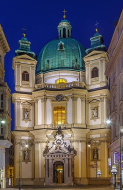 Peterskirche in Vienna, Austria