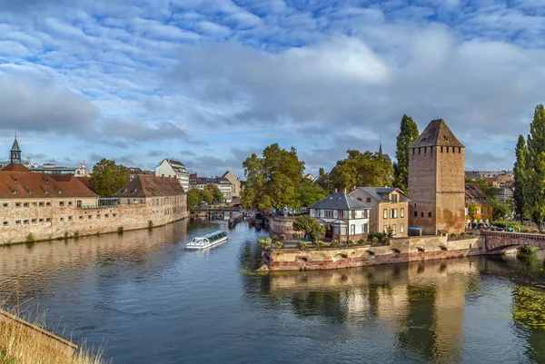 Bridge Ponts Couverts, Strasbourg — Stok fotoğraf